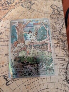 Meowth Holo Trading Card - #106/094